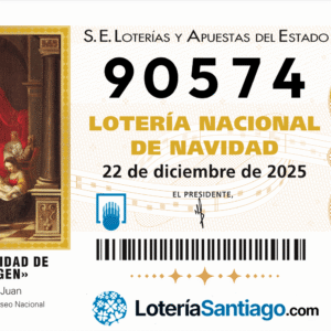 décimo 90574 de lotería de navidad 2025